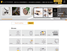 Tablet Screenshot of claymango.com